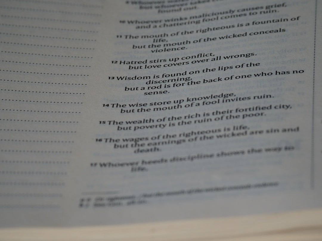 a page of a book